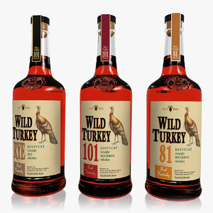 3ds realistic wild turkey set