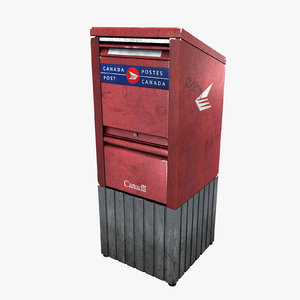 mail box 3d max