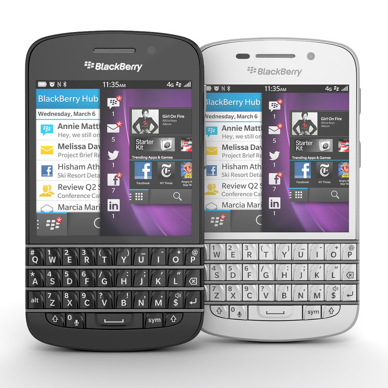 Max Version Smartphone Blackberry Q10