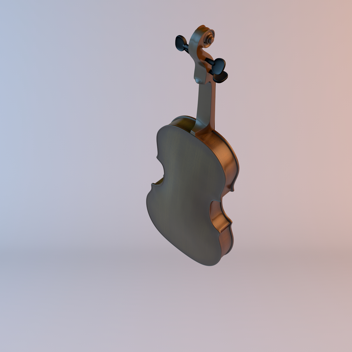 Violin 3d Model