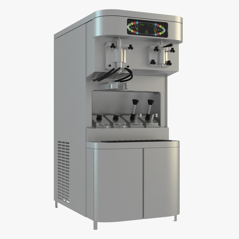 ice cream machine 3d model