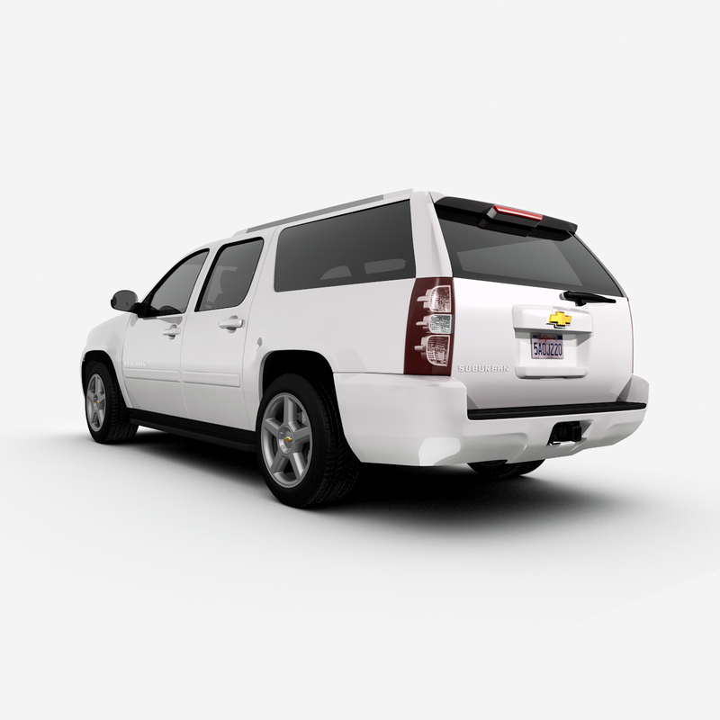 3d chevrolet suburban