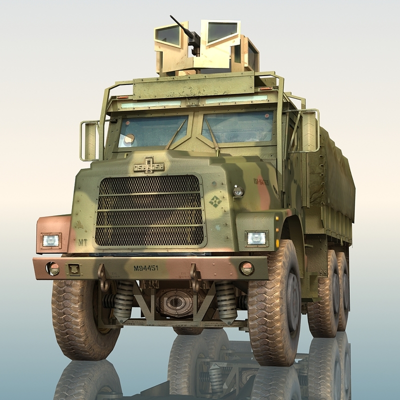 Max Oshkosh Mtvr Military Truck