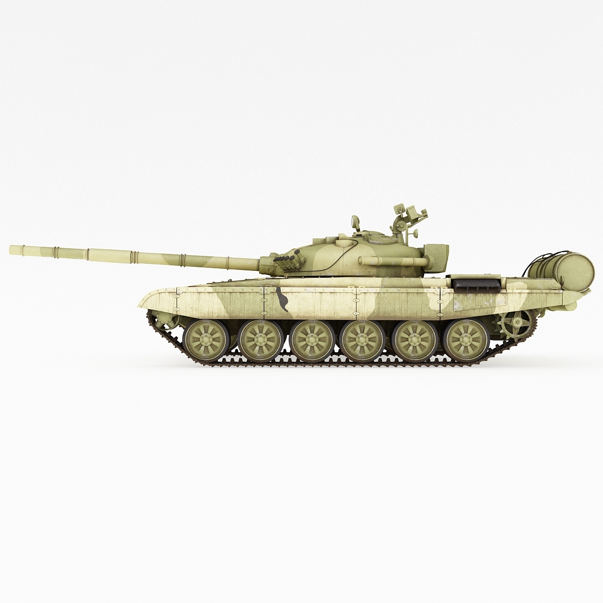 苏联主战坦克t-72 v23d模型