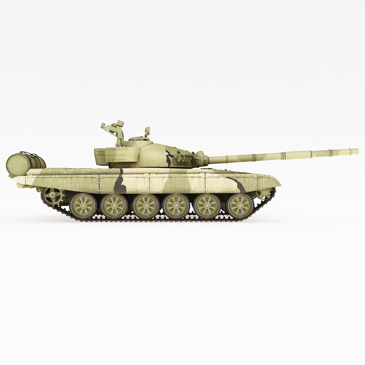 苏联主战坦克t-72 v23d模型