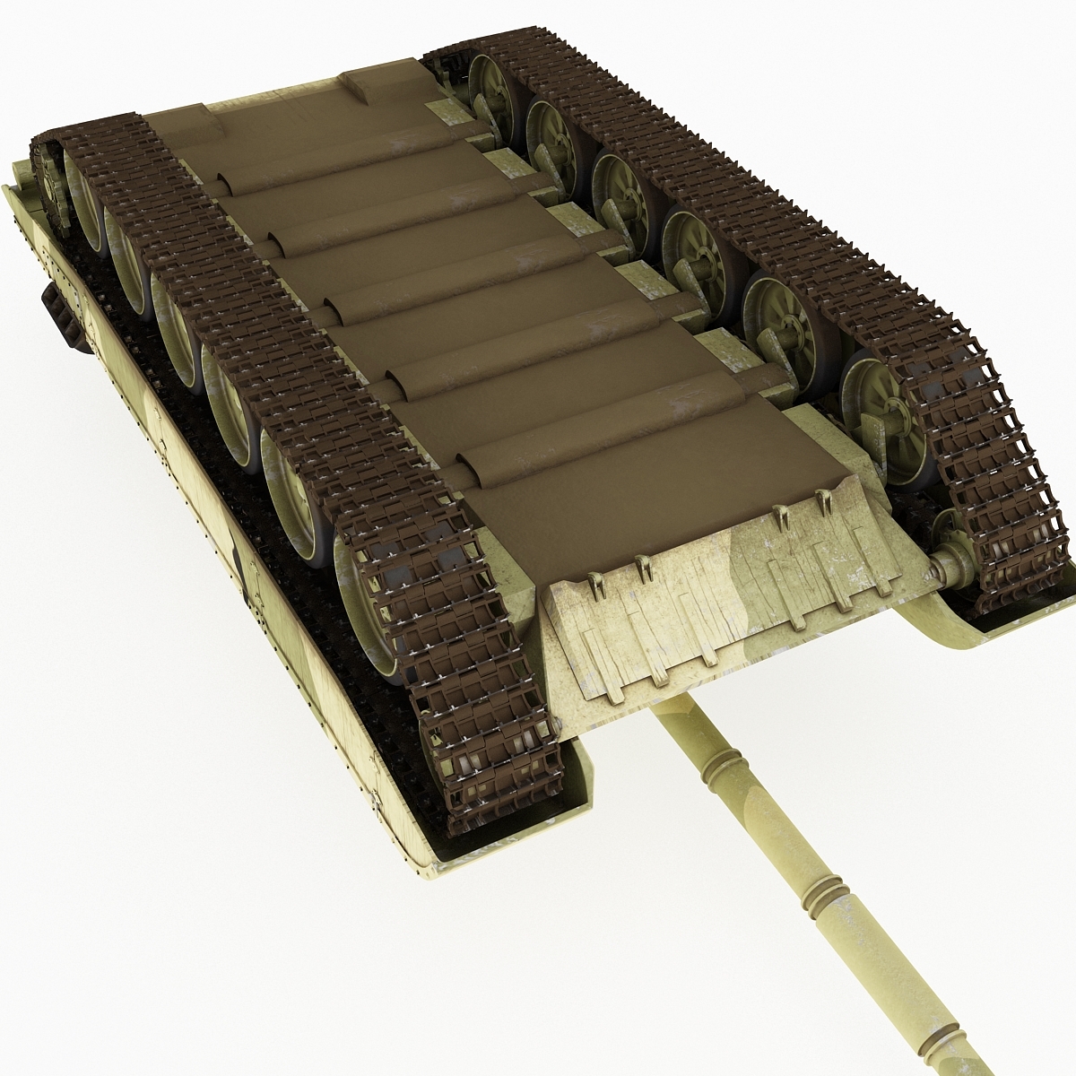 苏联主战坦克t-72 v23d模型