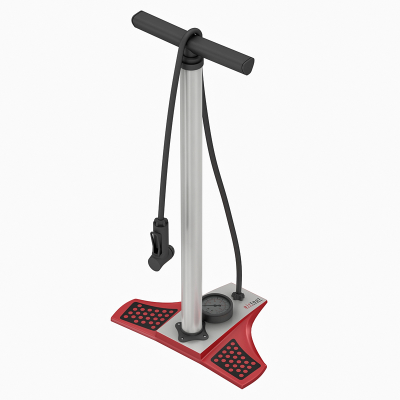 bicycle tire pump 3d model