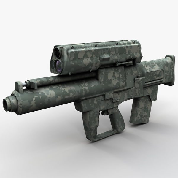 3ds max grenade launcher xm25 2