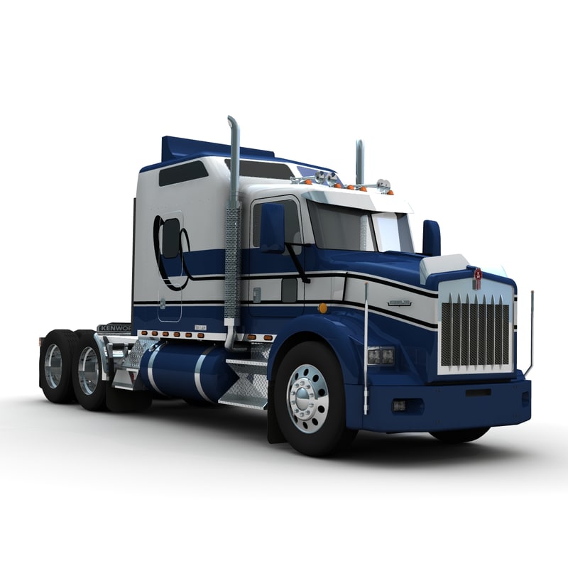 t800 truck sleeper 3d lwo