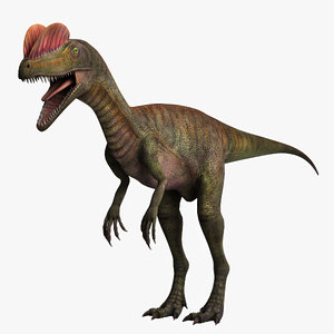 dilophosaurus 3d model