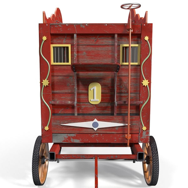 circus wagon toy chest