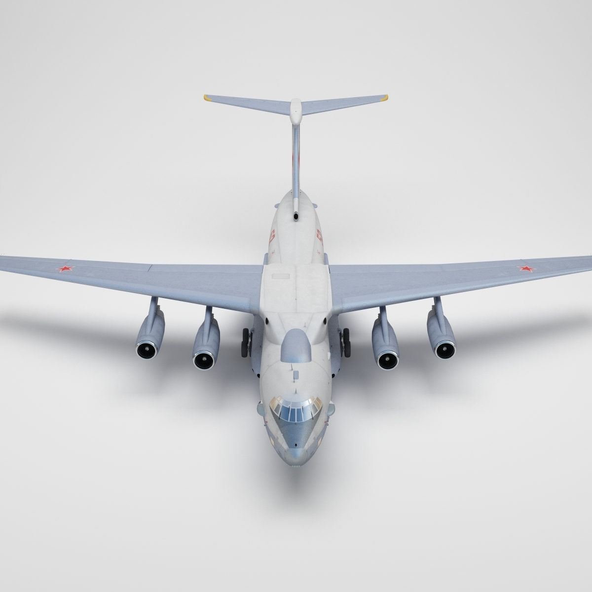 3d Ilyushin Il-76 Plane