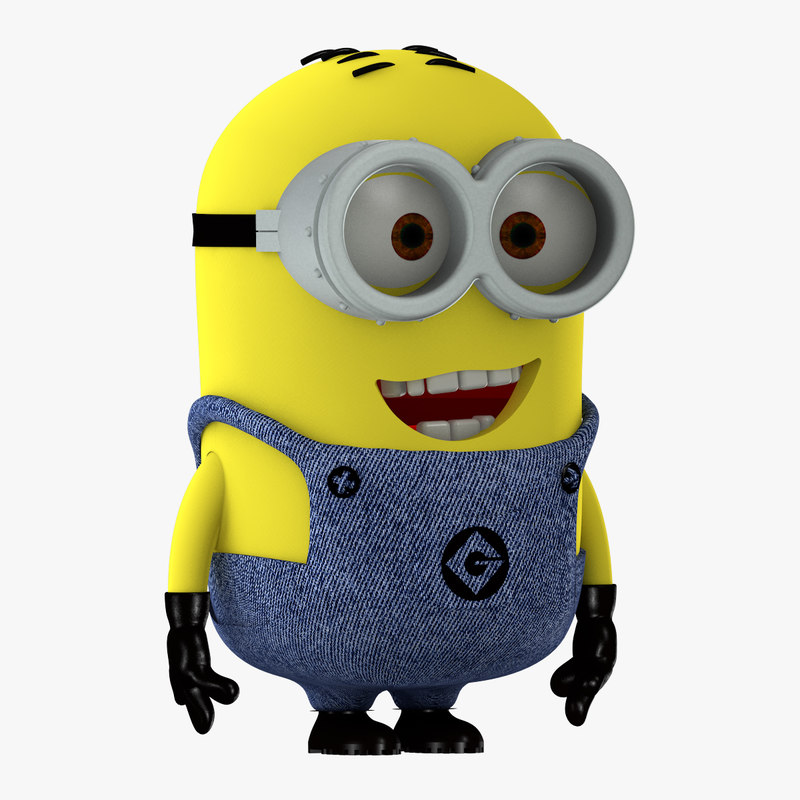 3d minion character despicable