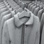clothing rack mens coats 3d model