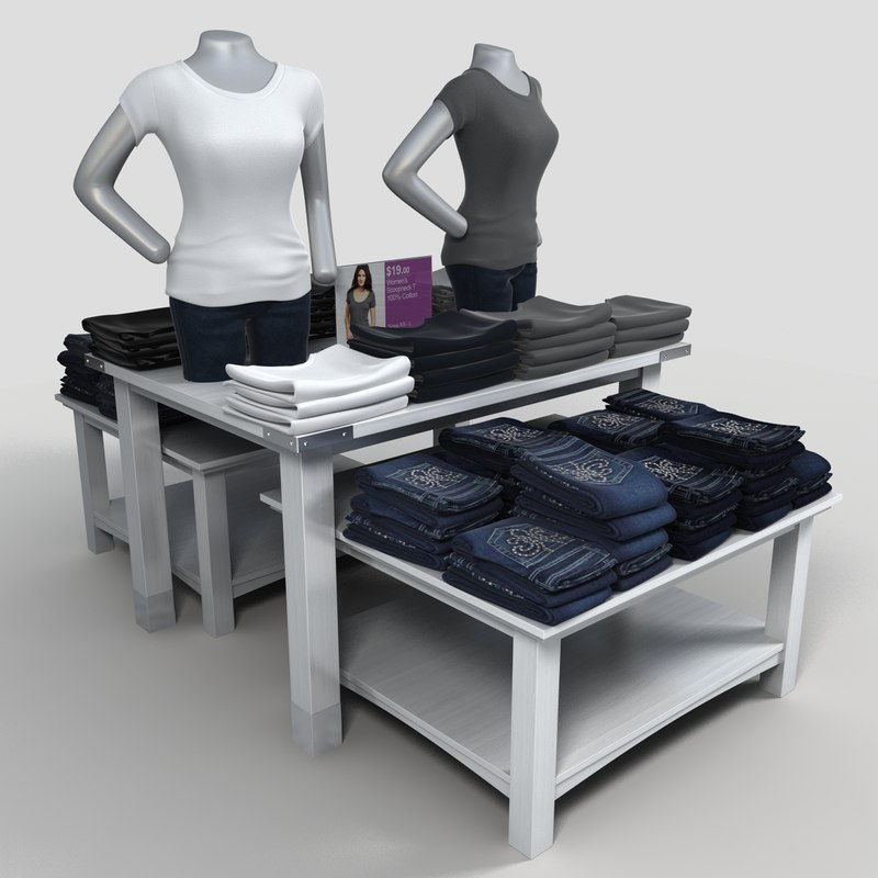 display tables women jeans max