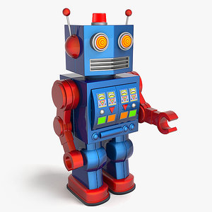 3ds max toy robot