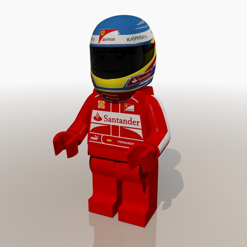 fernando alonso lego