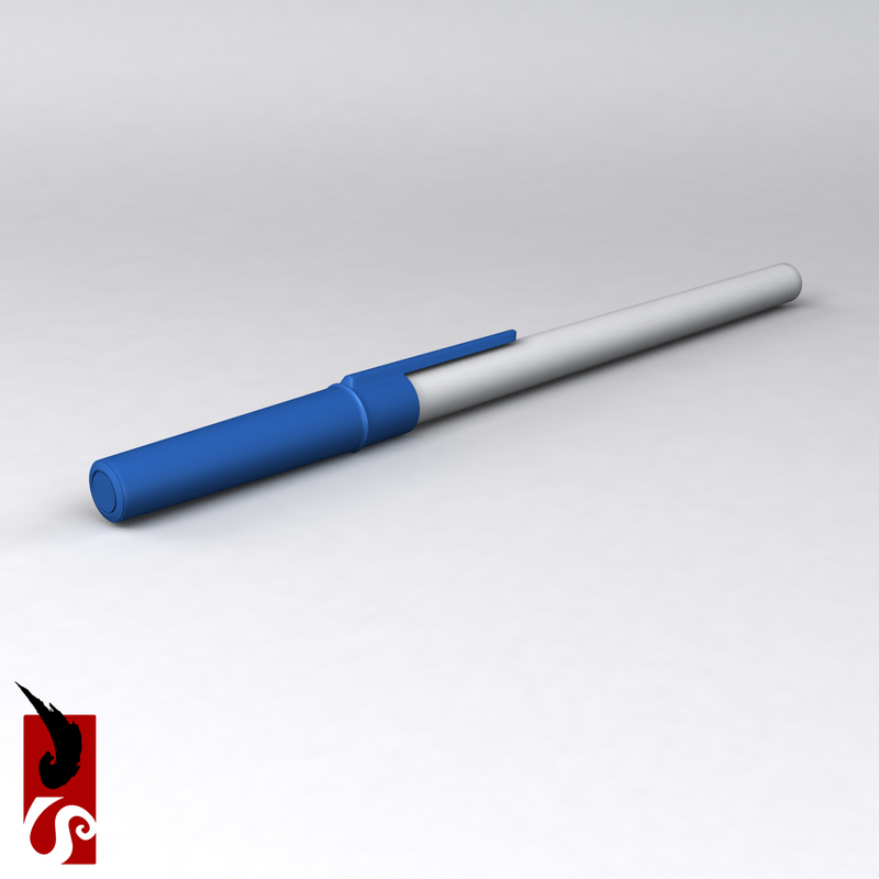 3d model of pen