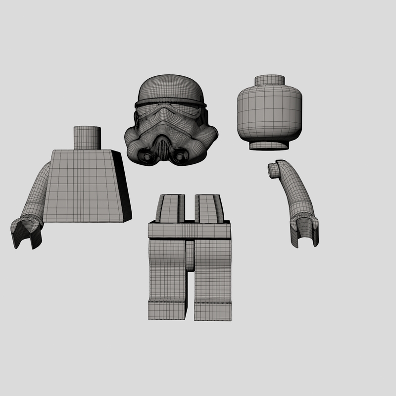 lego stormtrooper decals