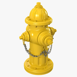 3d model hydrant