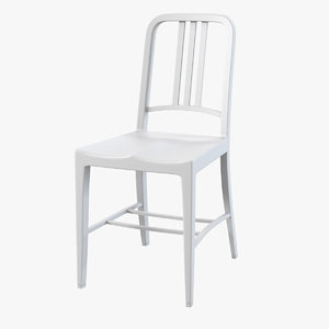 3ds max navy weather chair