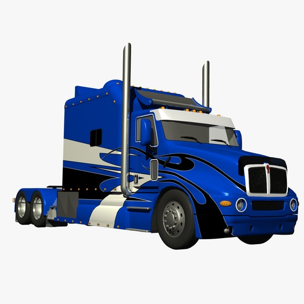 t2000 truck custom ari 3d model