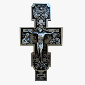 3d crucifixion cnc printing model