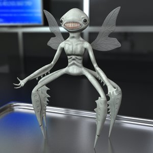 toothfairy tooth fairy 3d model