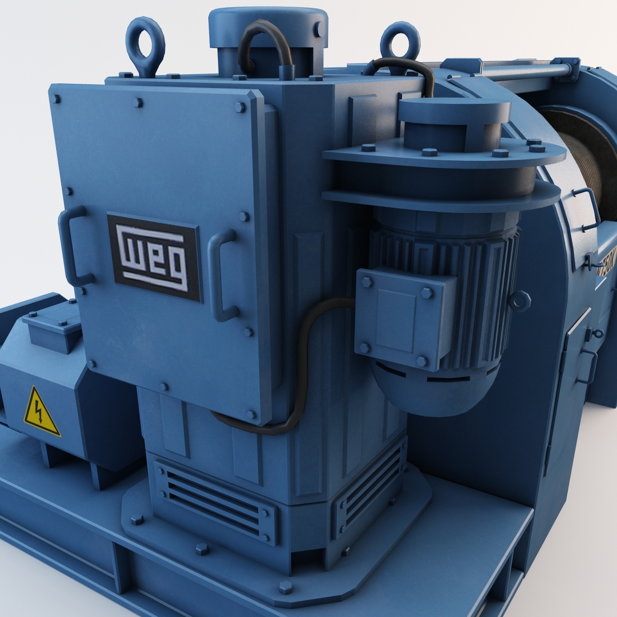 rig drawworks 3d model