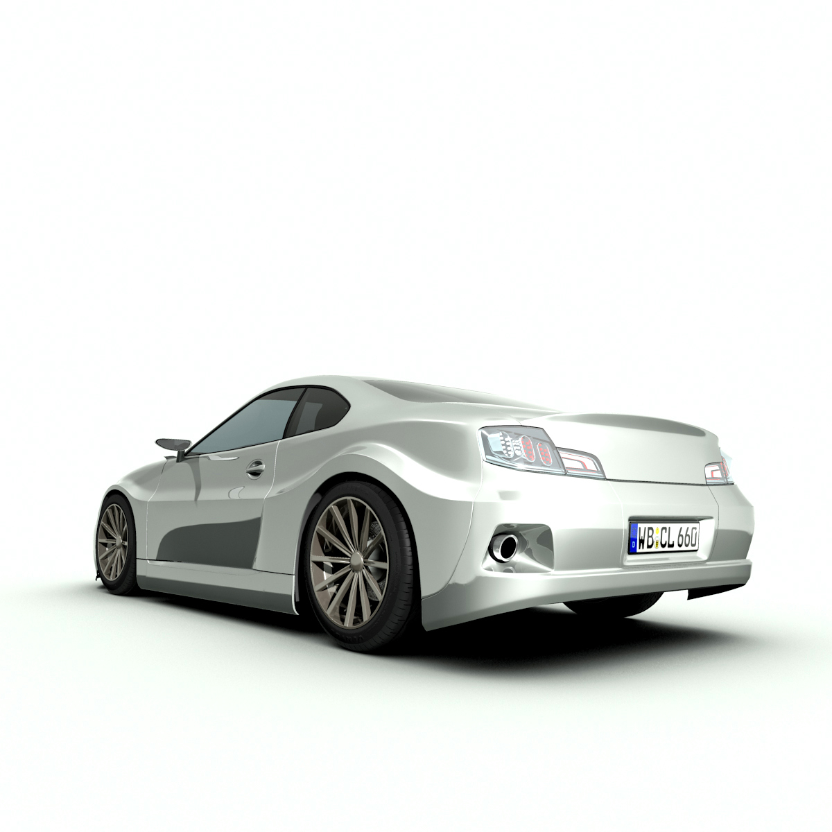 3ds max concept car