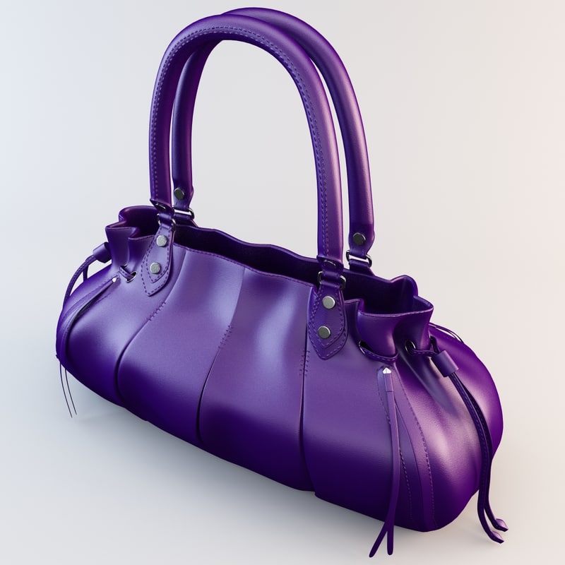 women s handbag 3d model