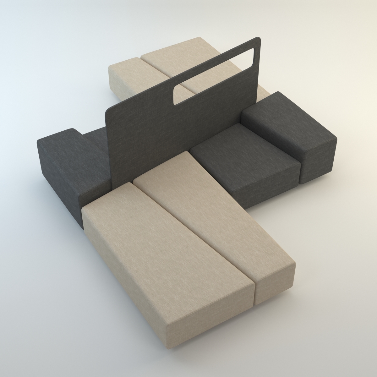of diagonal sofa