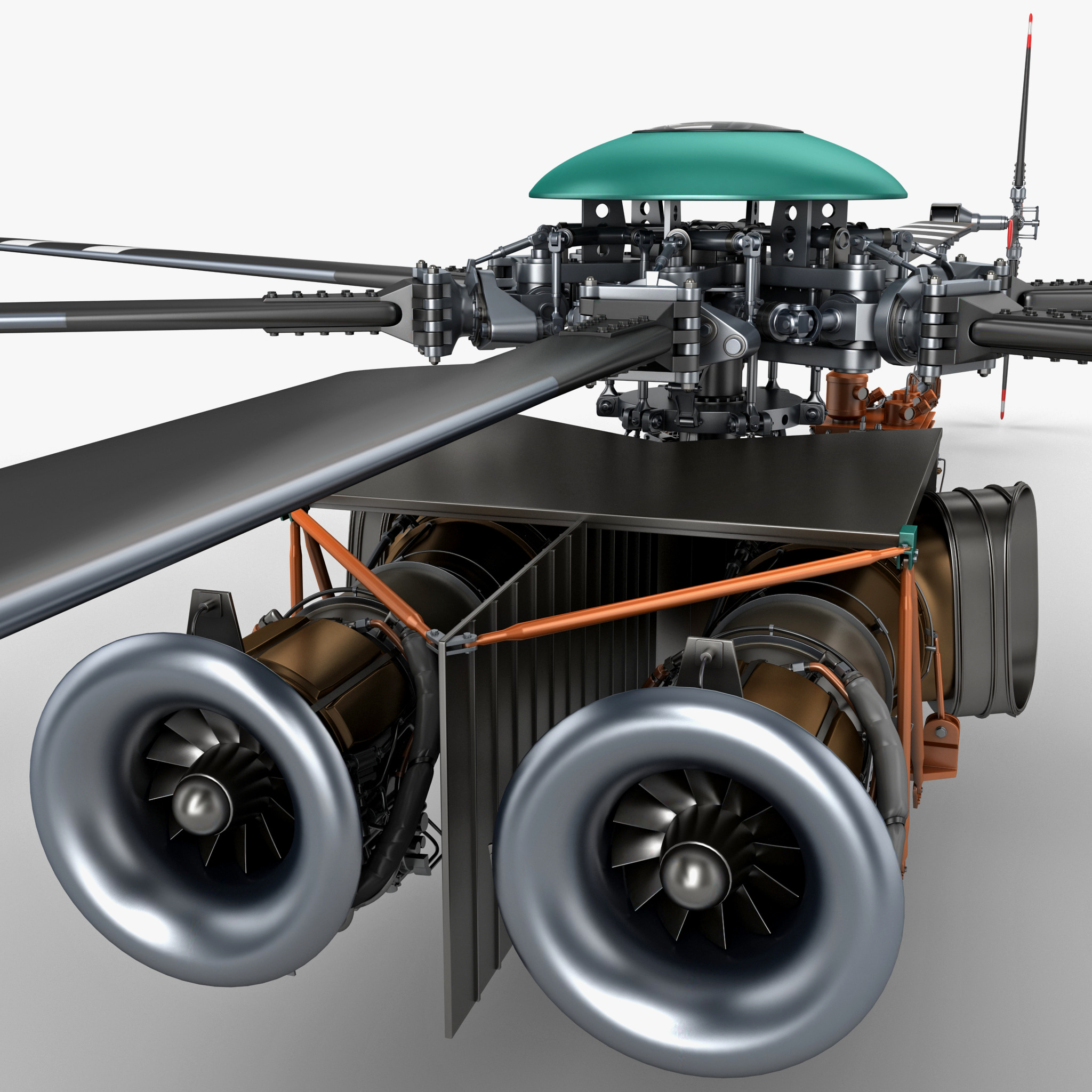 electric helicopter engine