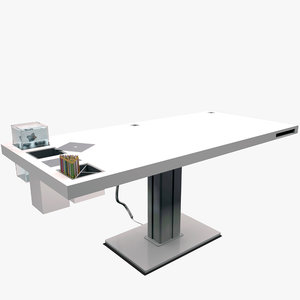 holmris milk desk 3d model