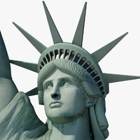 3d model of statue liberty