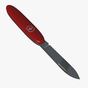3d swiss army knife model