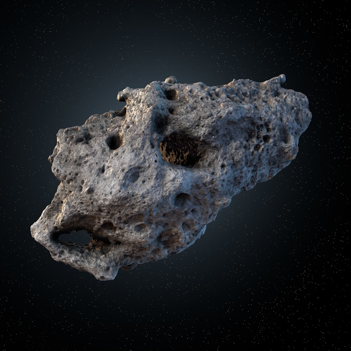 asteroid meteoroid caves max