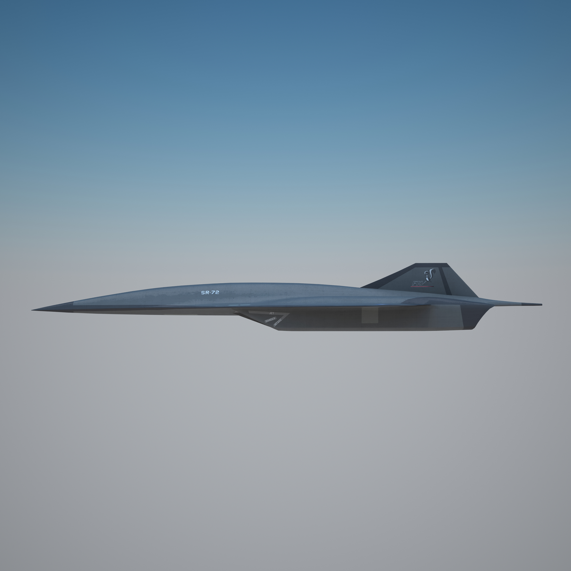 3d model lockheed martin sr-72