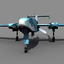 massive airbase uav drones 3d model