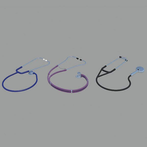 doctor stethoscopes 3d model