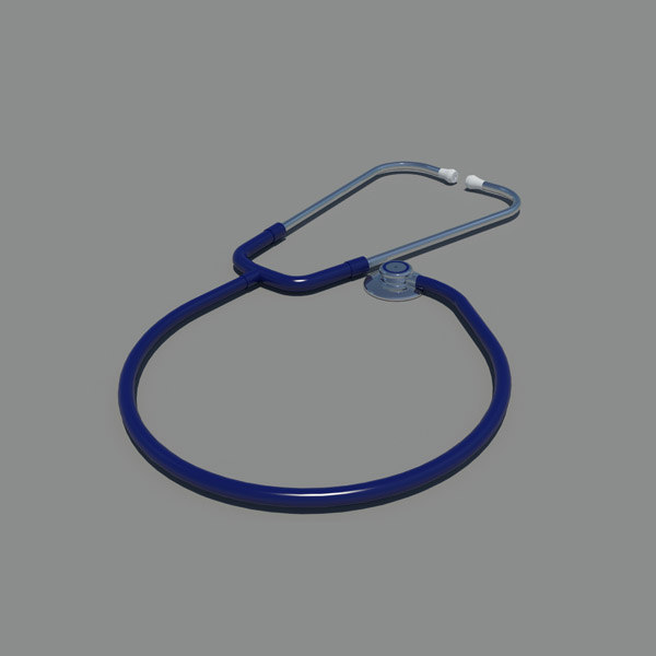 doctor stethoscopes 3d model