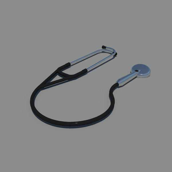 doctor stethoscopes 3d model