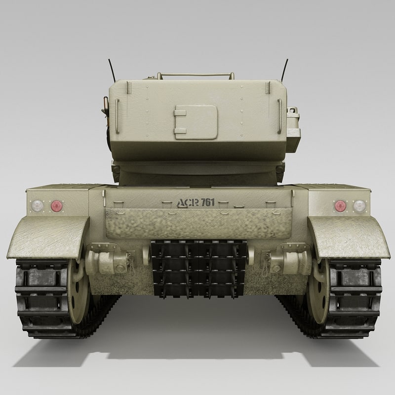 amx-13法国轻型坦克3d模型