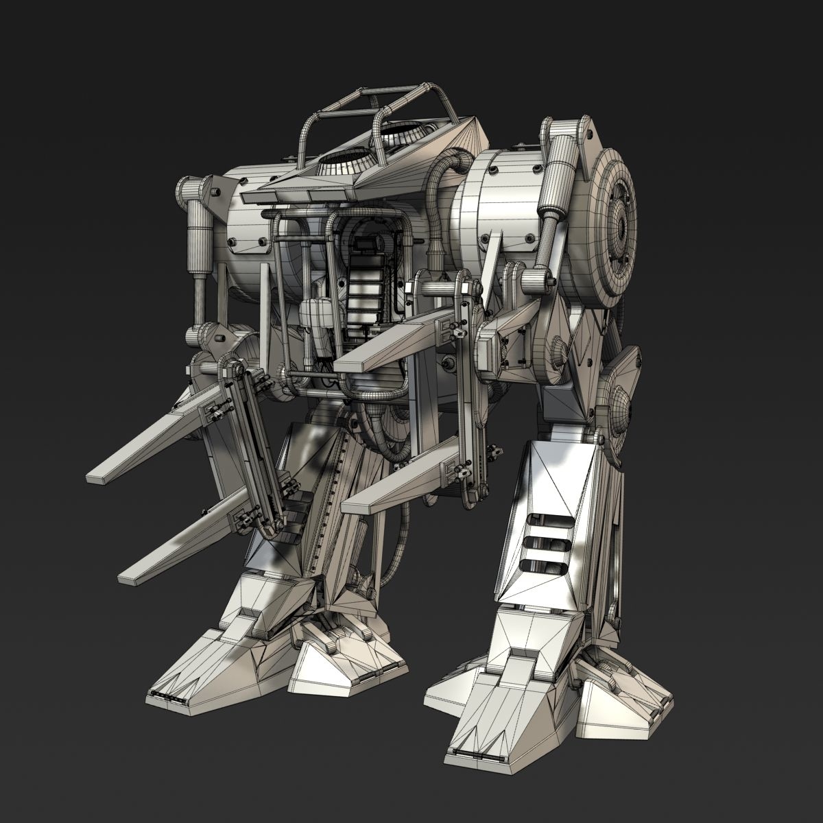 3d model of exoskeleton exo