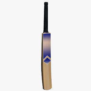 3ds max cricket bat