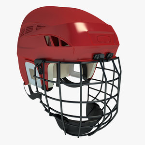 3ds max ice hockey helm
