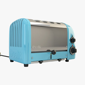 3d newgen toaster dualit model