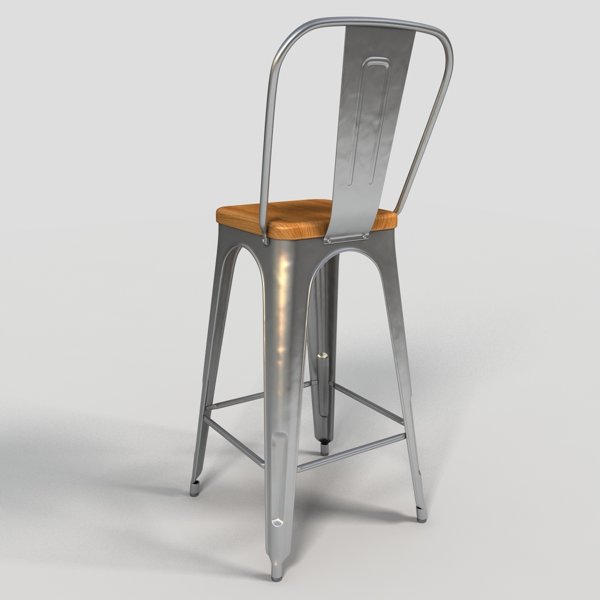 steel bar stool model