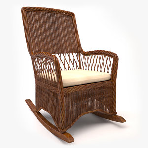 rocking chair 3d model
