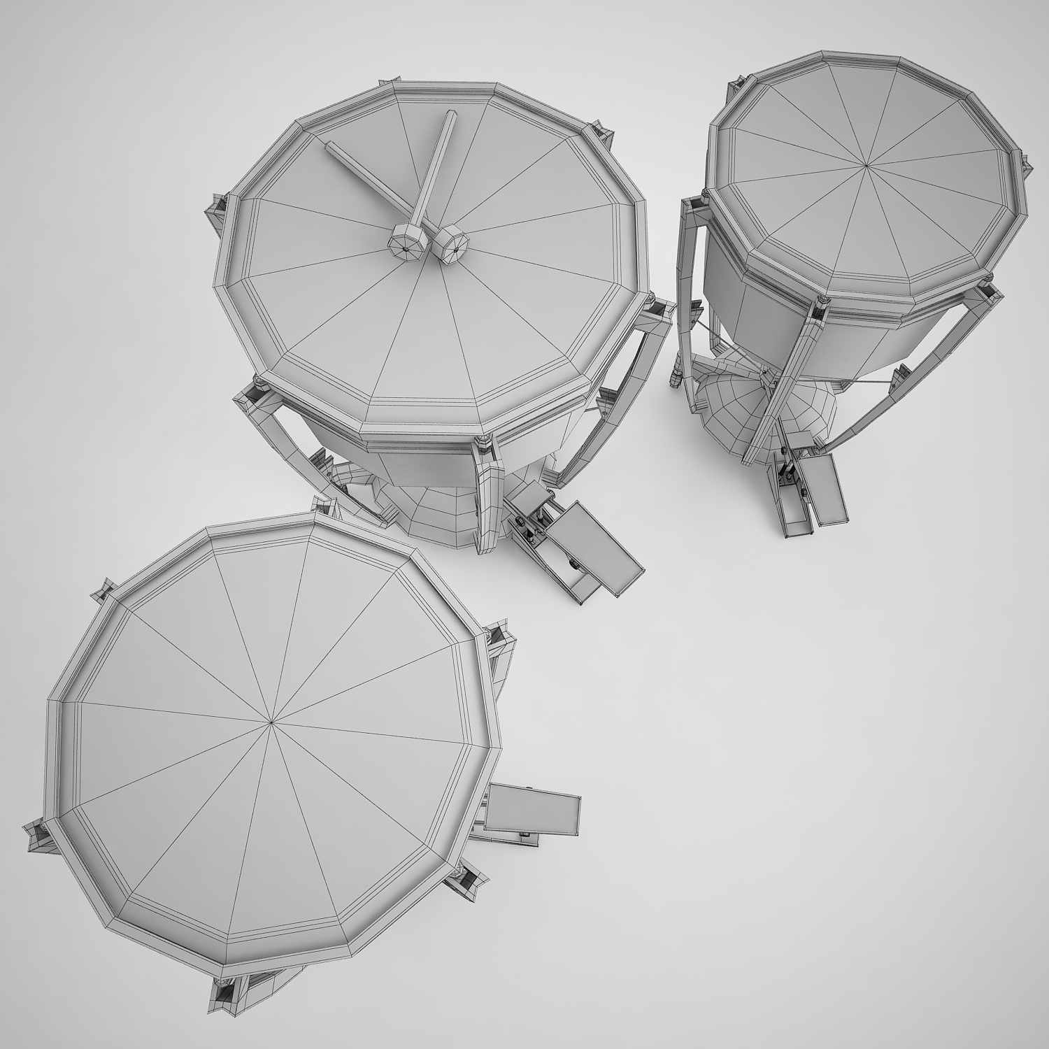 3d model kettle drum